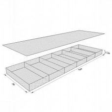 Габион ГСИ-М-6,0х2,0х0,3-С80-3,0-Ц